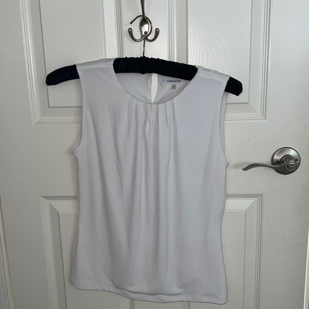 Calvin Klein white blouse